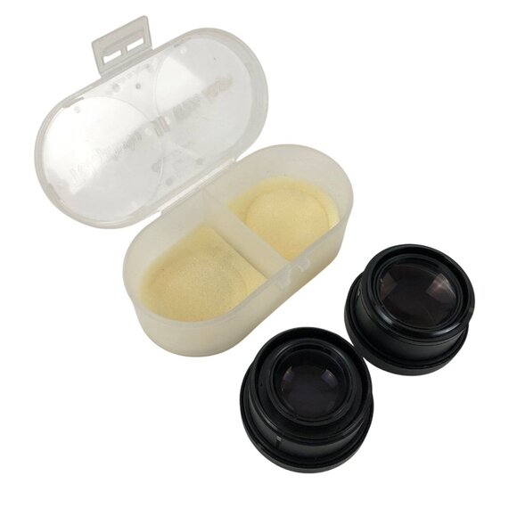 Tundra Video Auxiliary Lens Set Telephoto Wide Angle VTW1565 Japan Case Boxed - Picture 6 of 10